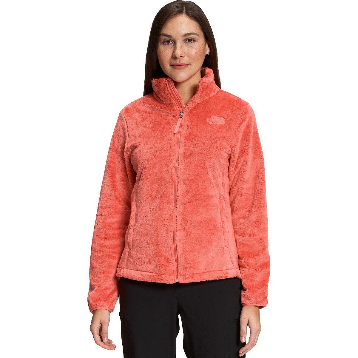 The North Face Fleece Osito Jacket in Red | Lyst
