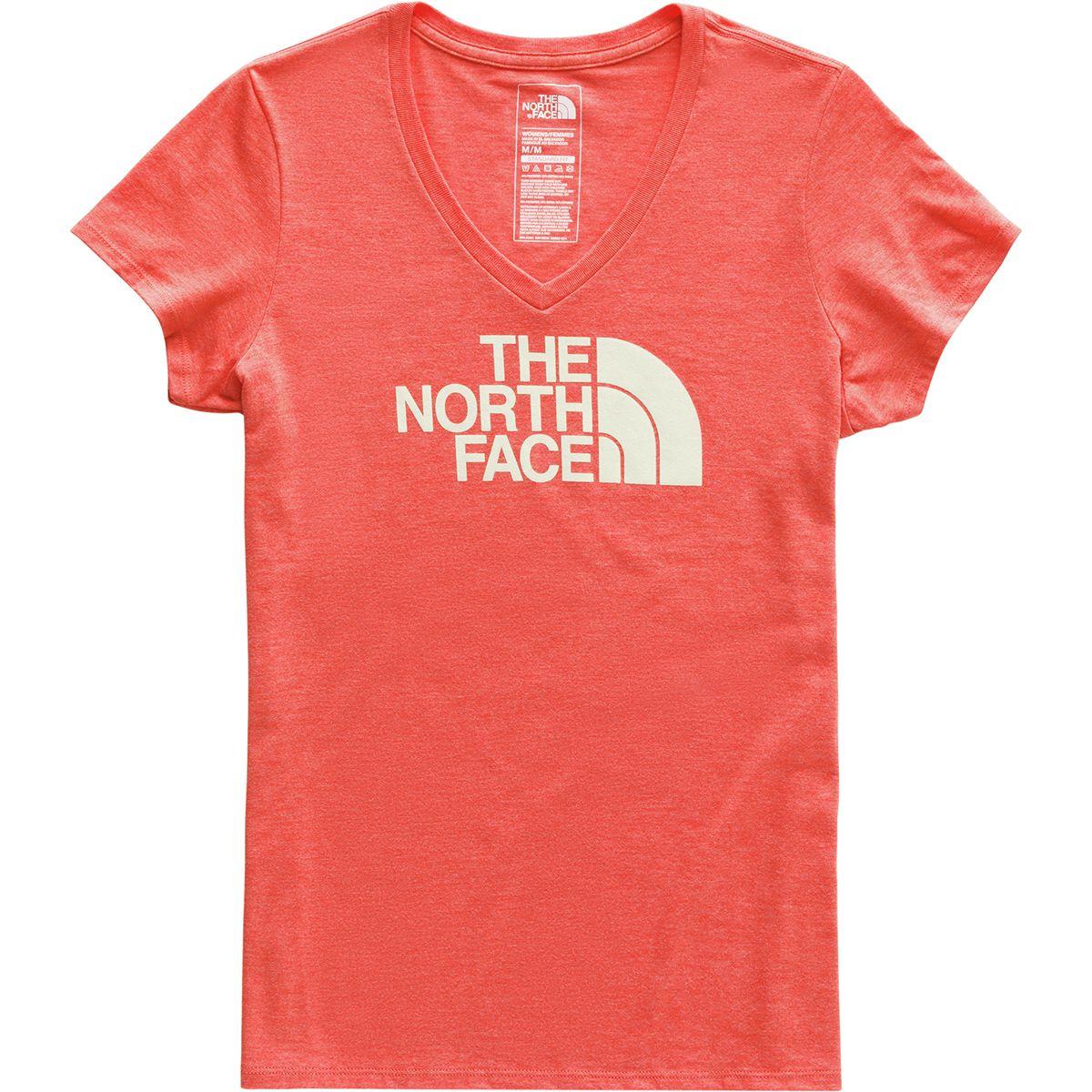 Download The North Face Cotton Half Dome V-neck Tri-blend T-shirt ...