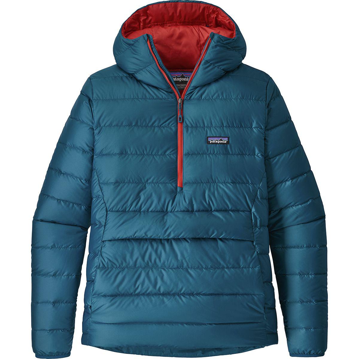 Patagonia Synthetic Down Sweater Hooded Pullover in Blue for Men Lyst