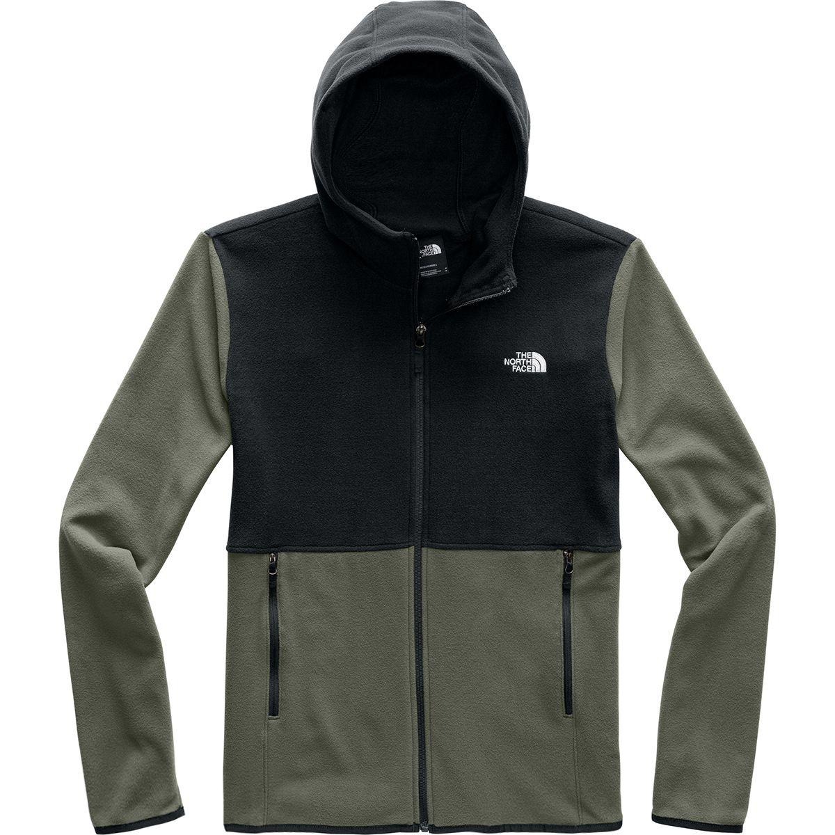 The North Face Tka Glacier Full-zip Hooded Fleece Jacket in Green for