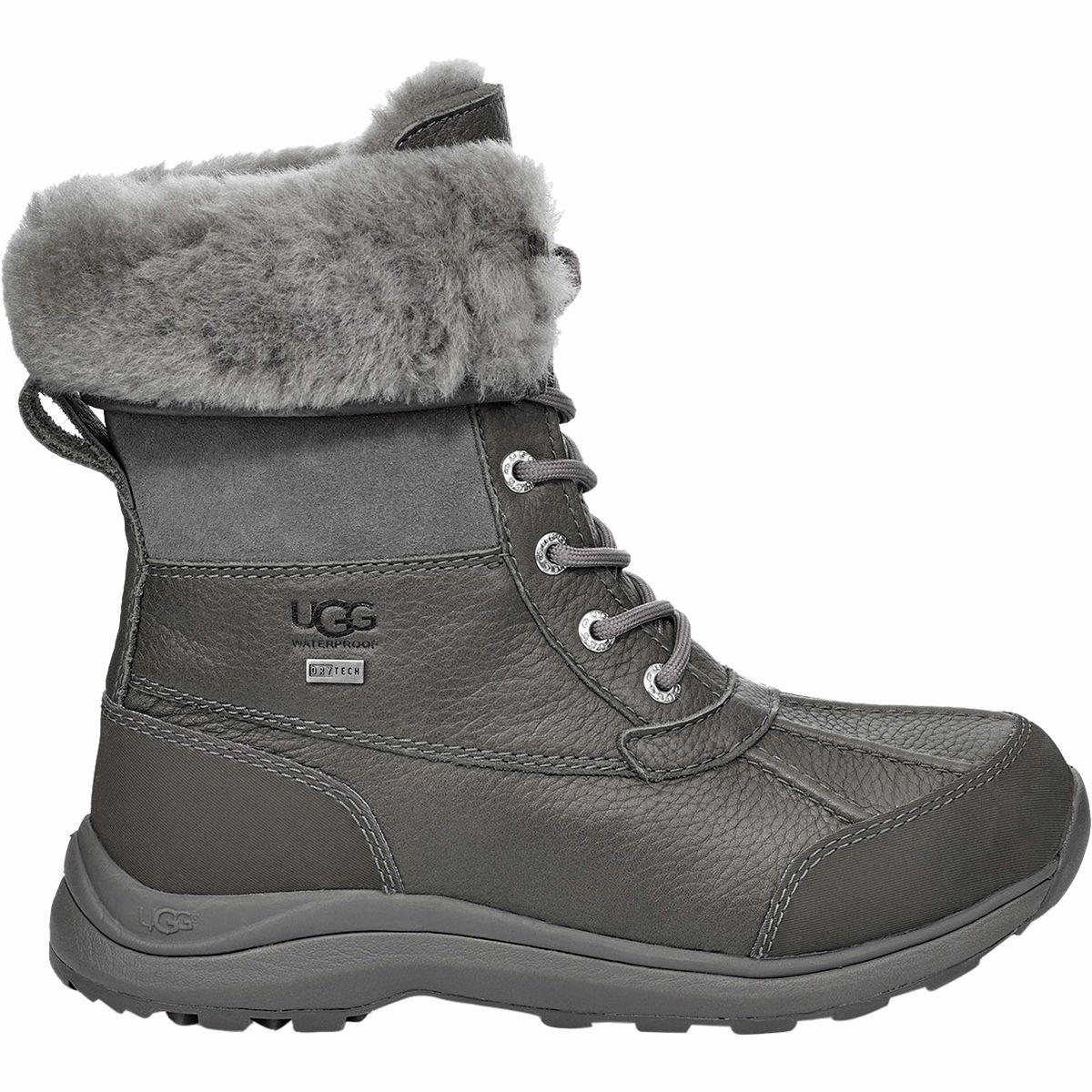 UGG Adirondack Iii Boot Leather in Charcoal (Gray) - Save 50% - Lyst