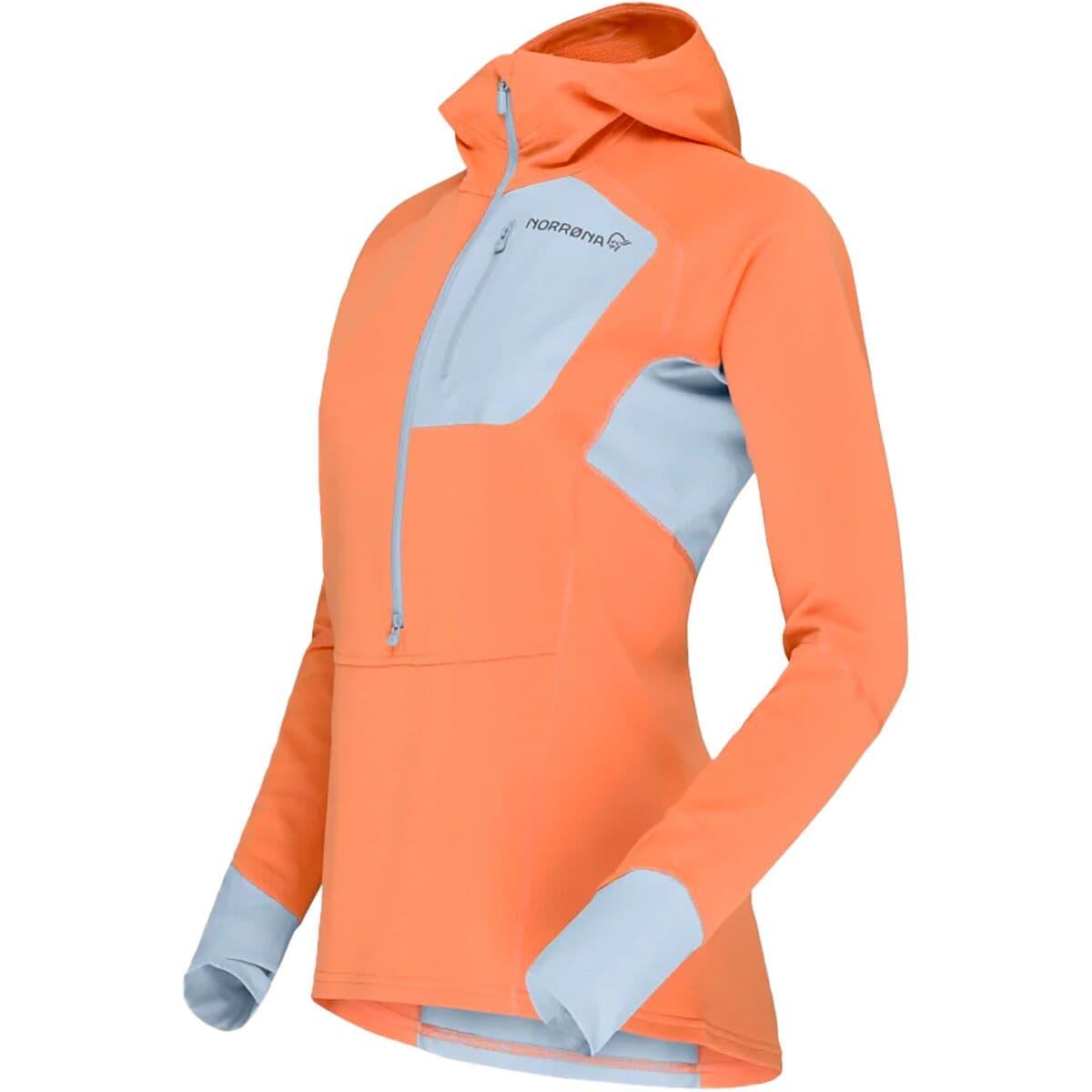 Norrøna Senja Warm1 Hooded Jacket in Orange | Lyst