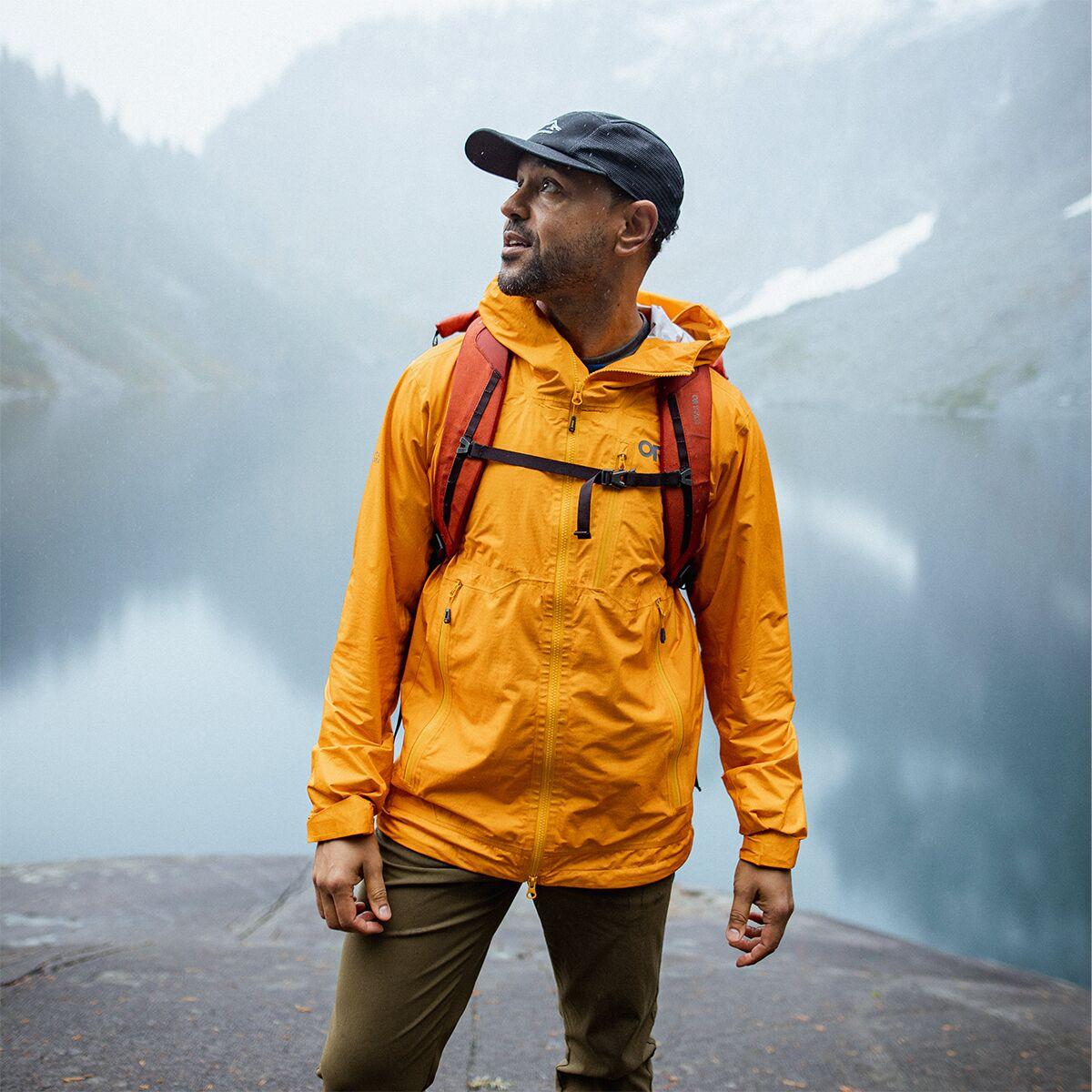 Outdoor Research Helium Ascentshell Jacket in Orange for Men | Lyst