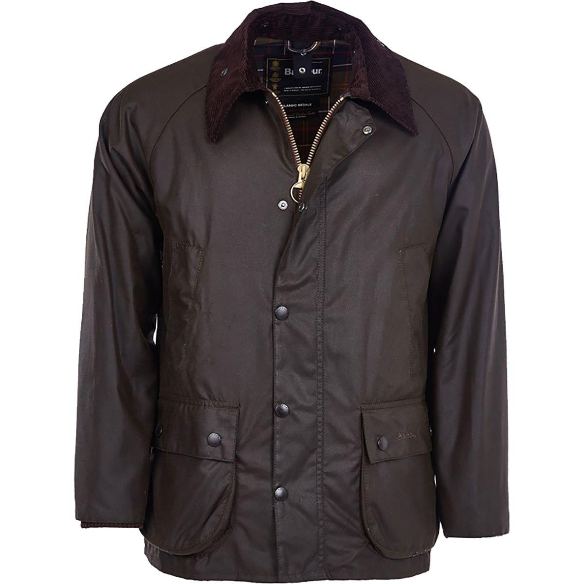Barbour Cotton Classic Bedale Wax Jacket in Olive (Green) for Men - Lyst