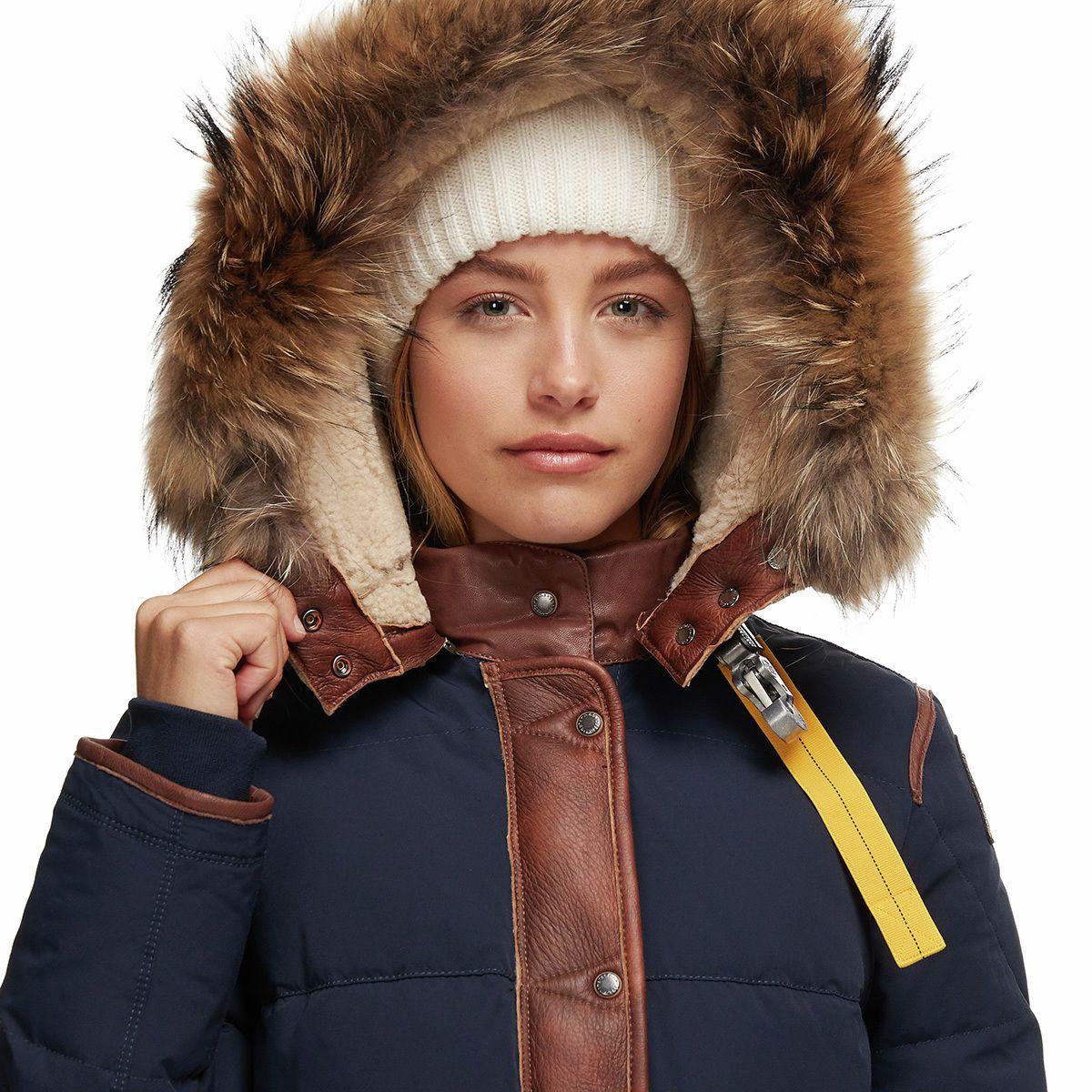 Parajumpers Long Bear Special Down Jacket in Blue | Lyst