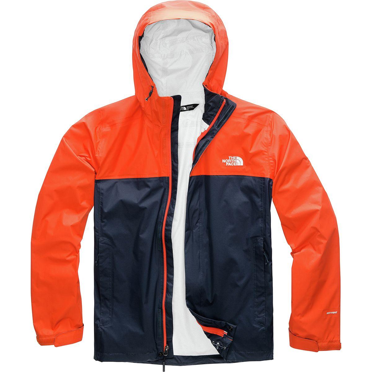 The North Face Synthetic Venture 2 Hooded Jacket in Orange for Men Lyst