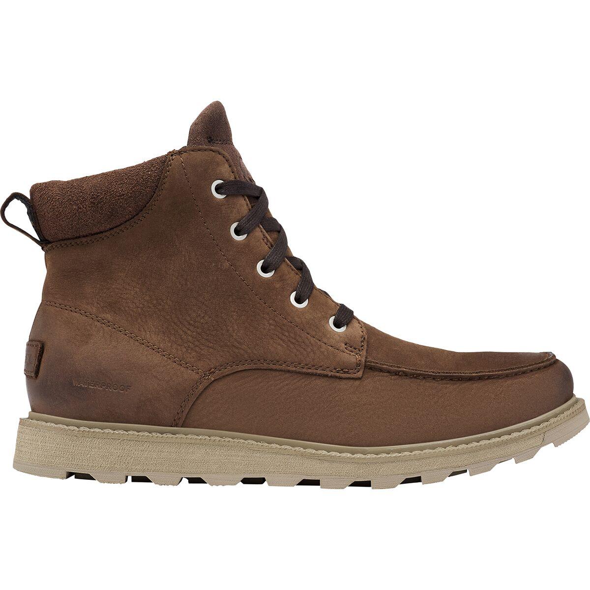 Sorel Leather Madson Ii Moc Toe Wp Boot in Tobacco (Brown) for Men - Lyst
