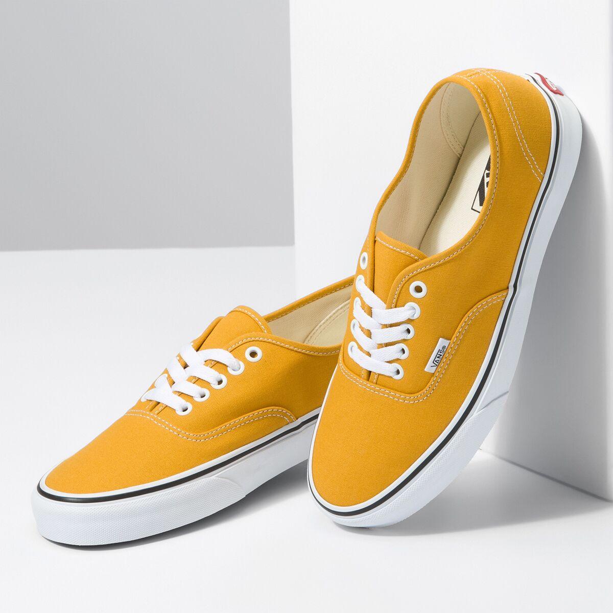Vans Color Theory Authentic Shoe in Yellow for Men | Lyst