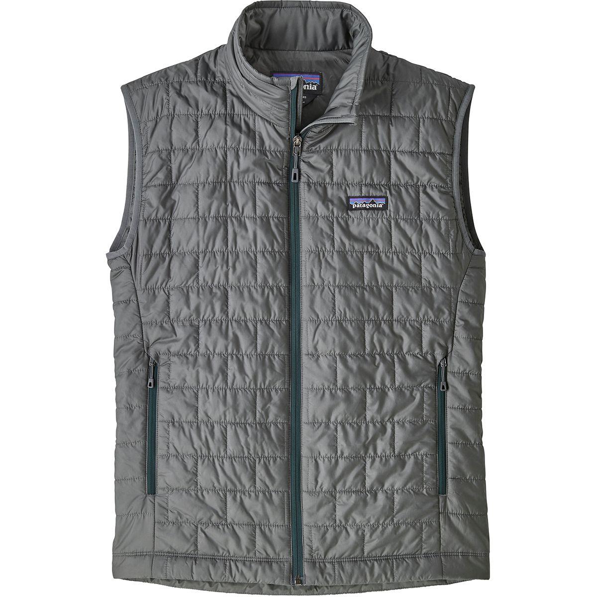 patagonia nano puff vest forge grey