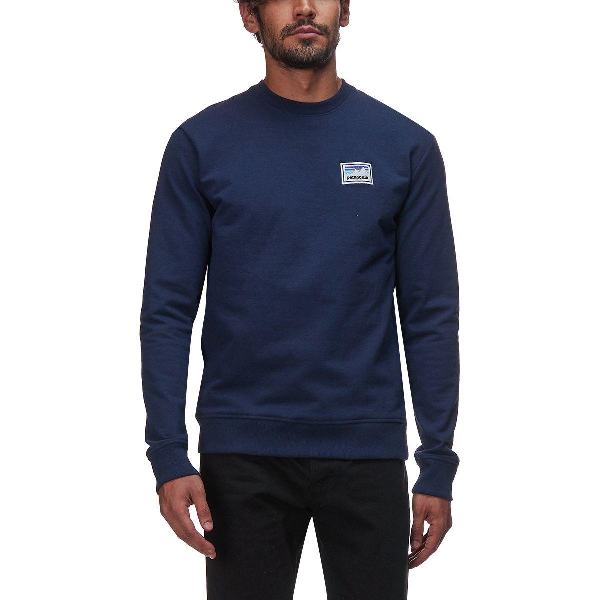 patagonia patch sweatshirt