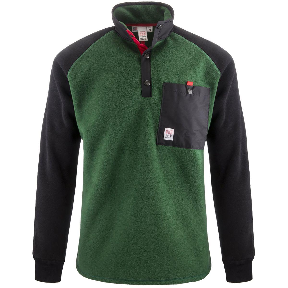 topo designs mountain fleece