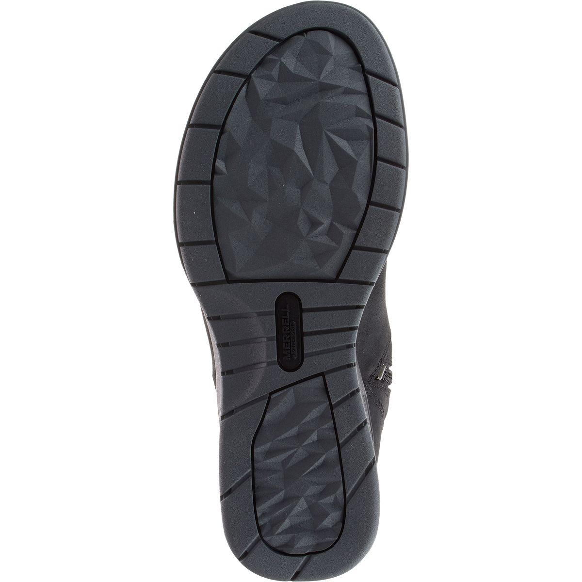 merrell travvy tall boots black
