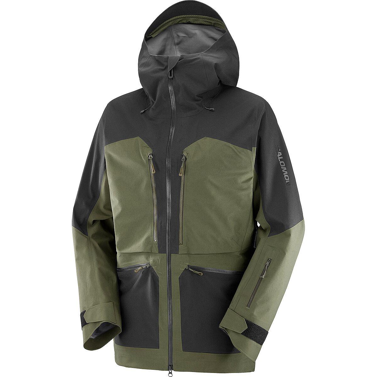 salomon gravity insulated gore tex ski jacket