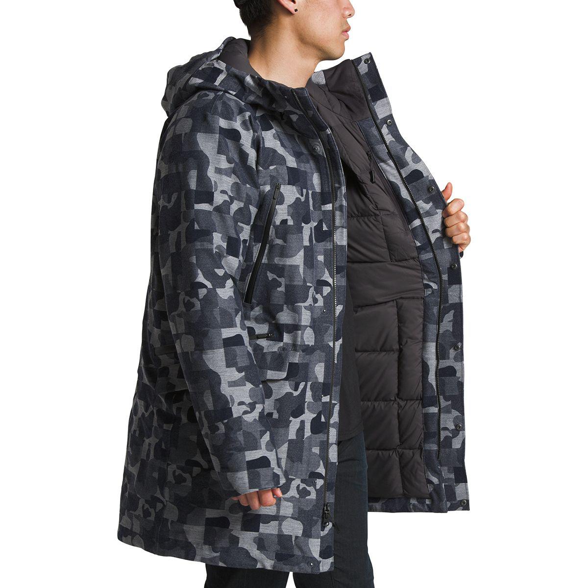 the north face cryos wool blend gtx down parka