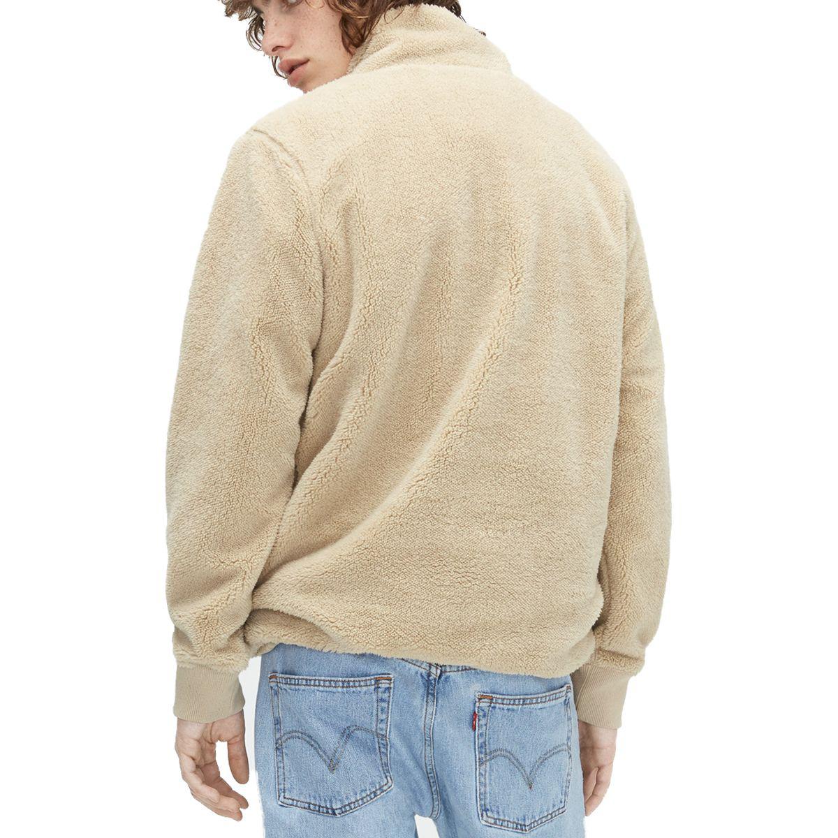 fuzzy sherpa sweater