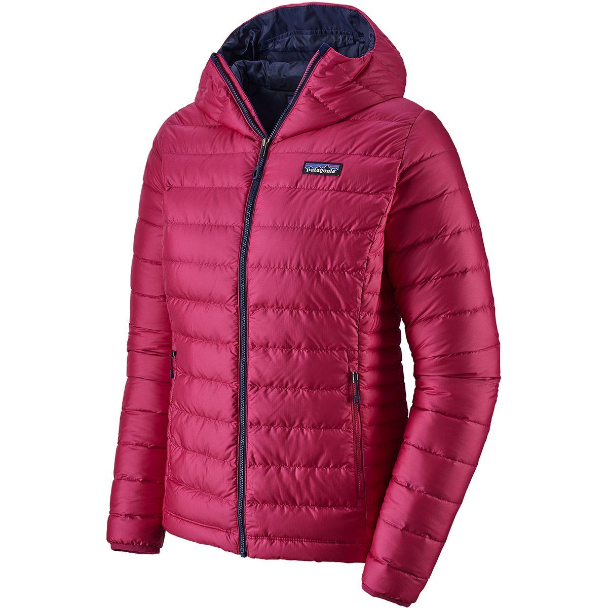 Patagonia Synthetic Down Sweater Fullzip Hooded Jacket in Pink Lyst