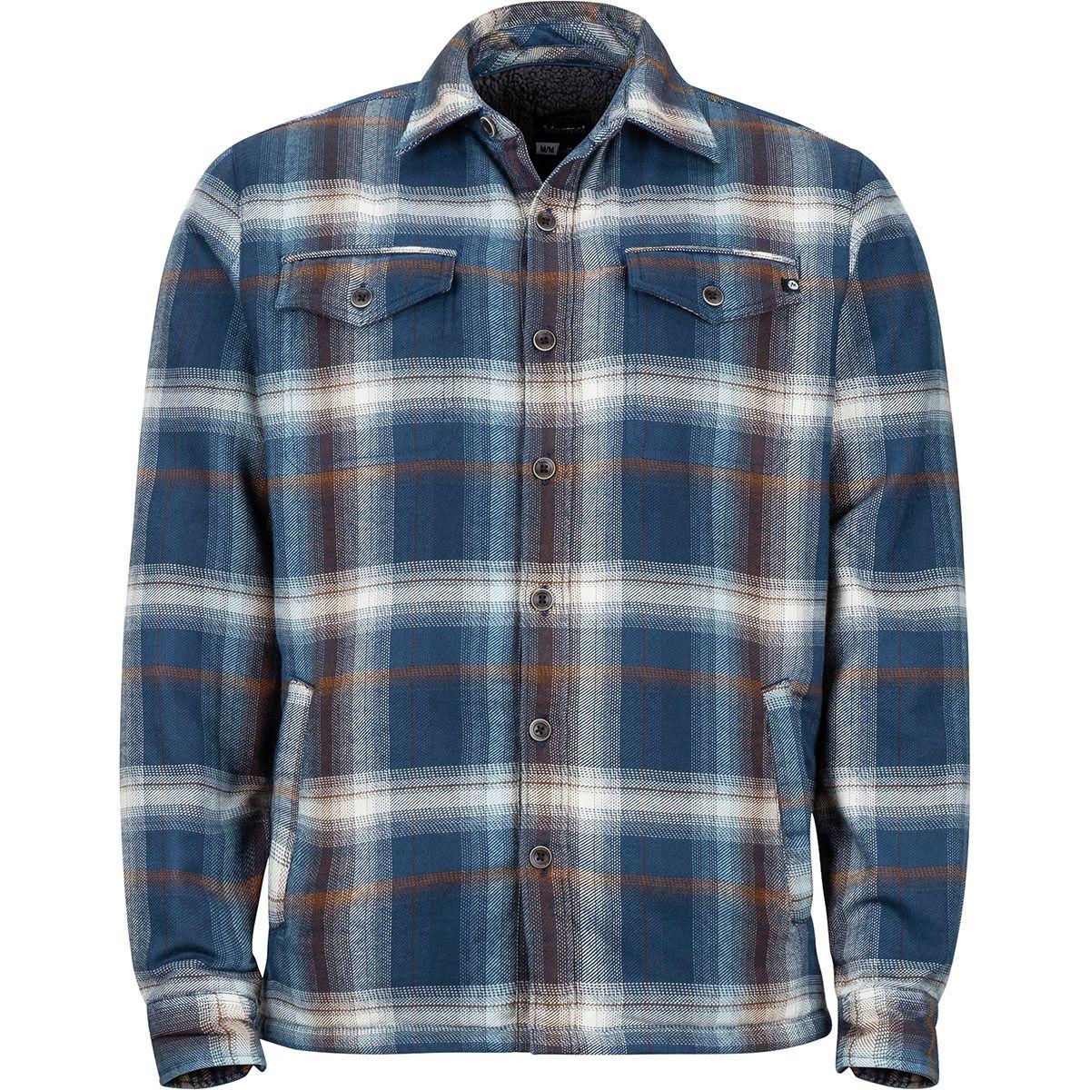 marmot ridgefield sherpa flannel