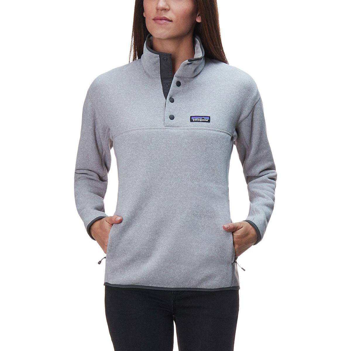 Patagonia Lightweight Better Sweater Marsupial Pullover in Gray | Lyst