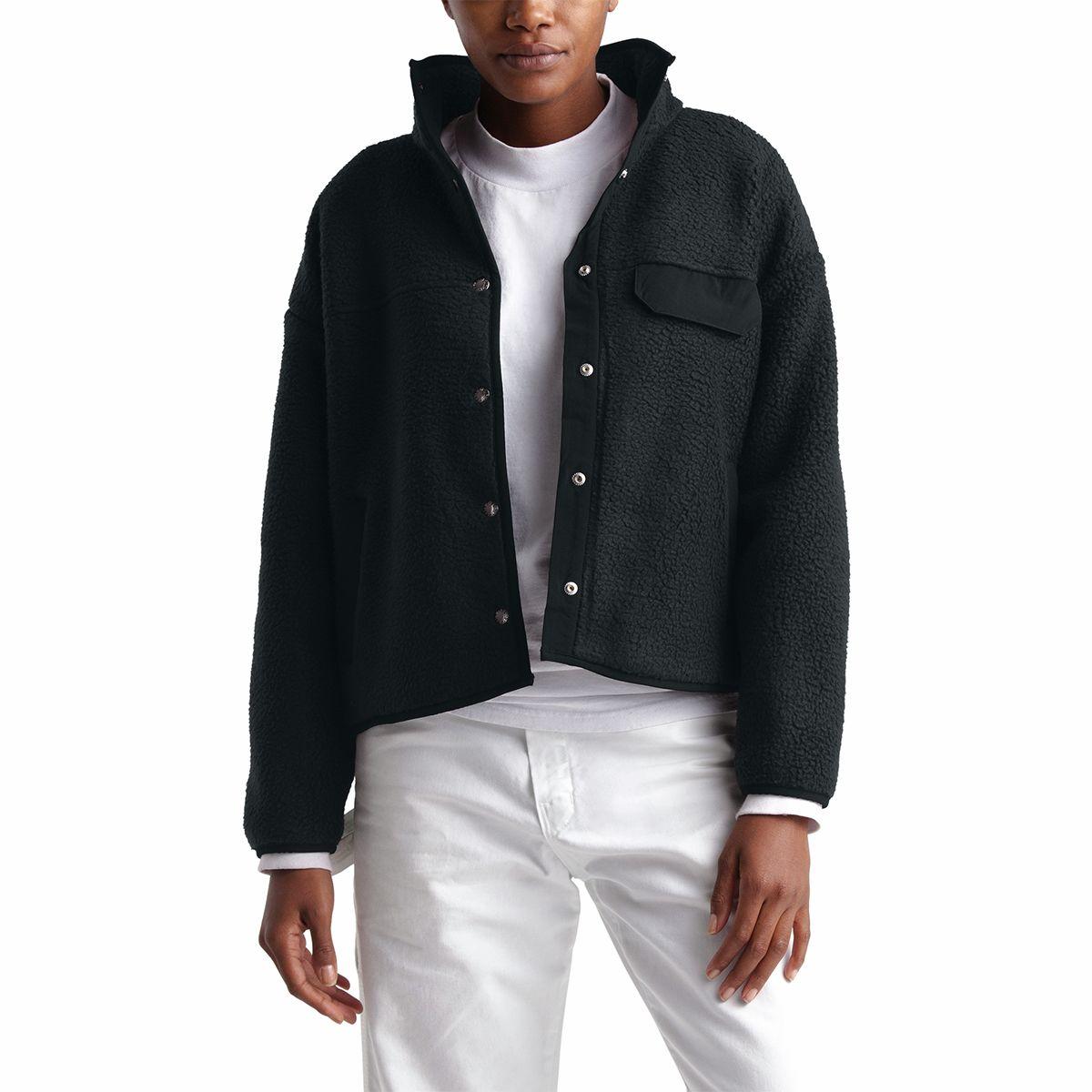 the north face cragmont fleece jacket black