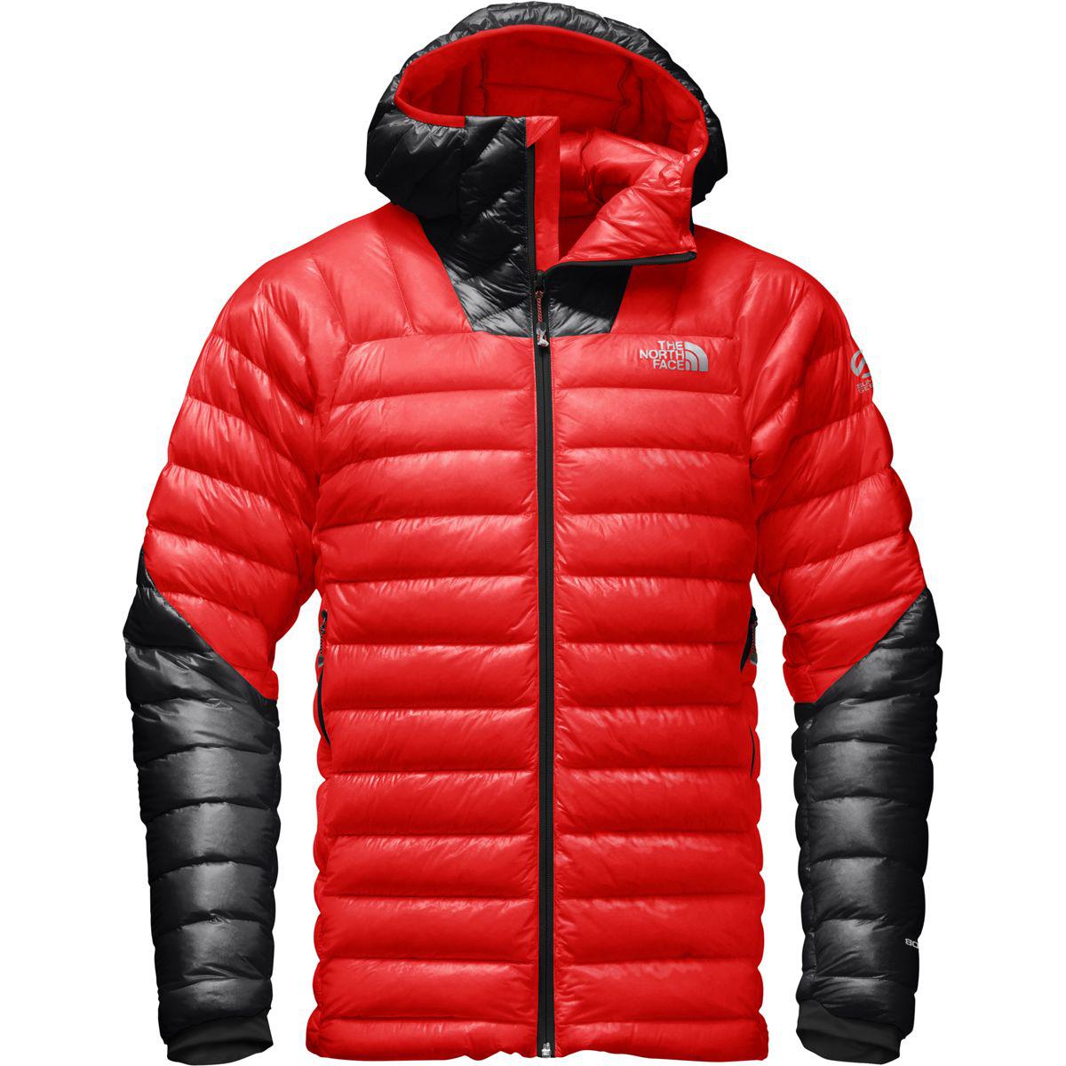 The North Face Synthetic Summit L3 Hooded Down Jacket in Red for Men - Lyst