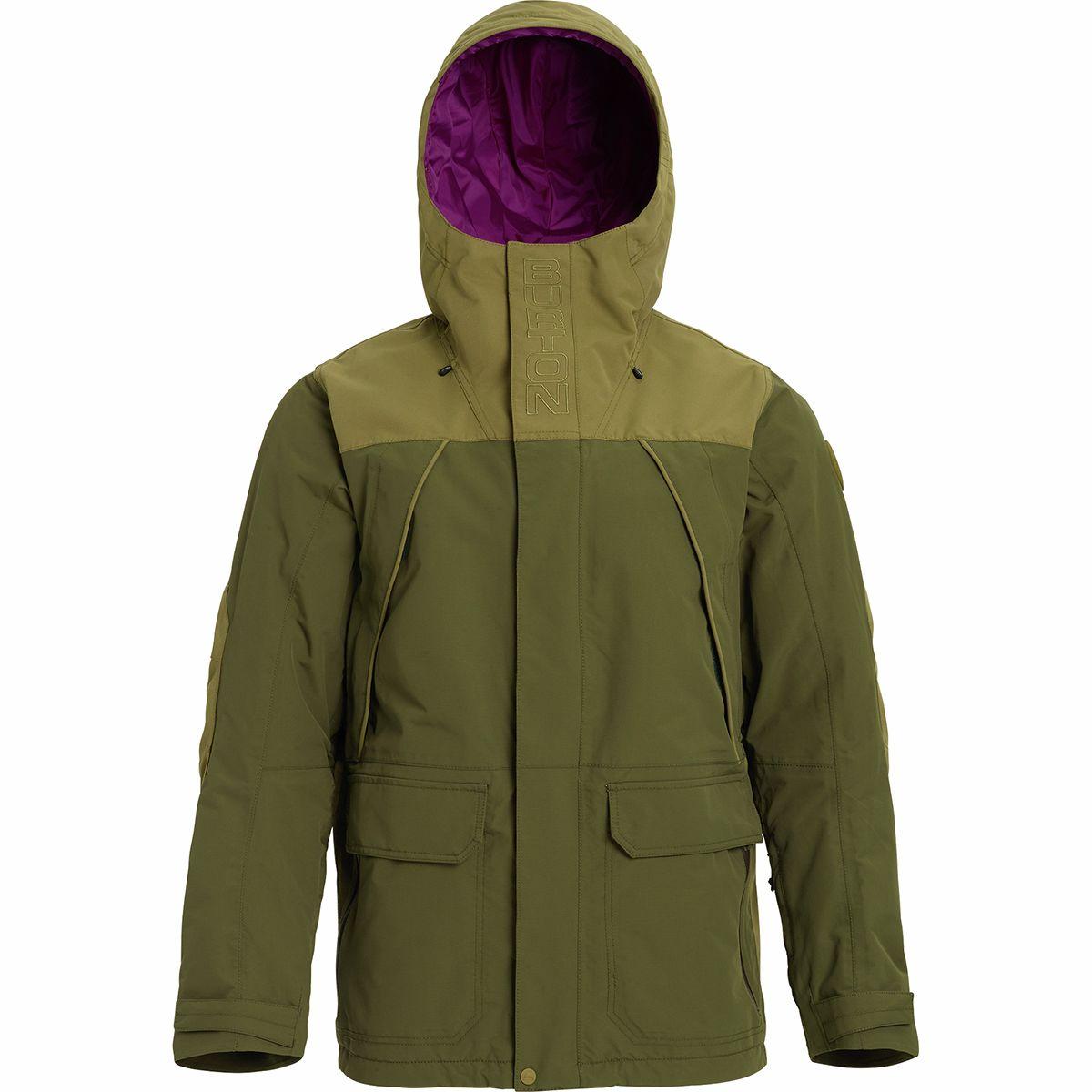Burton Synthetic Breach Insulated Jacket in Green for Men Lyst