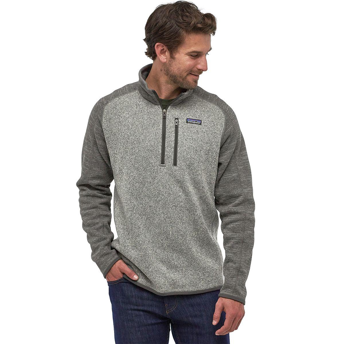 Patagonia Better Sweater 1/4-zip Fleece Jacket in Gray for Men - Lyst