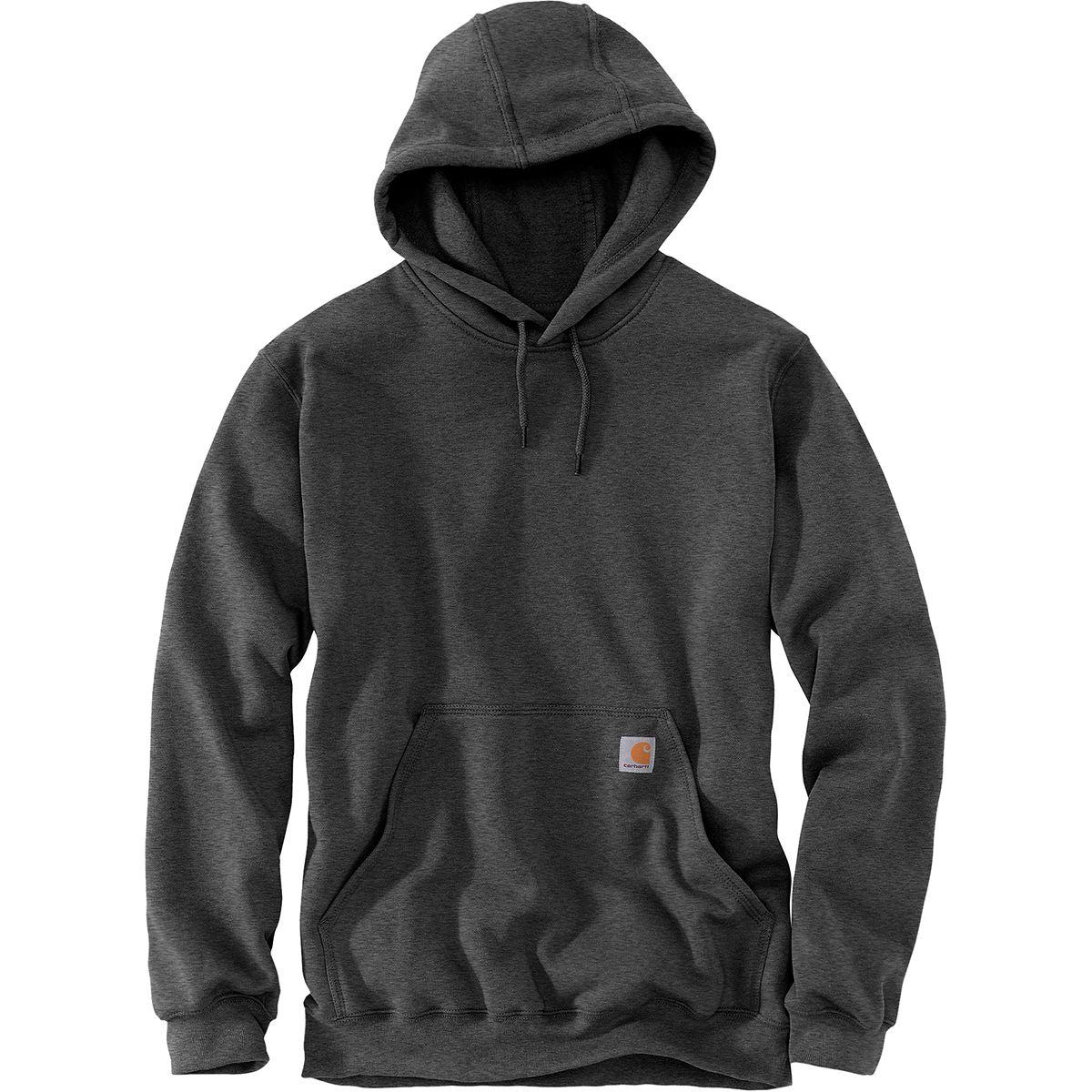 Carhartt Cotton Midweight Pullover Hooded Sweatshirt in Carbon Heather ...