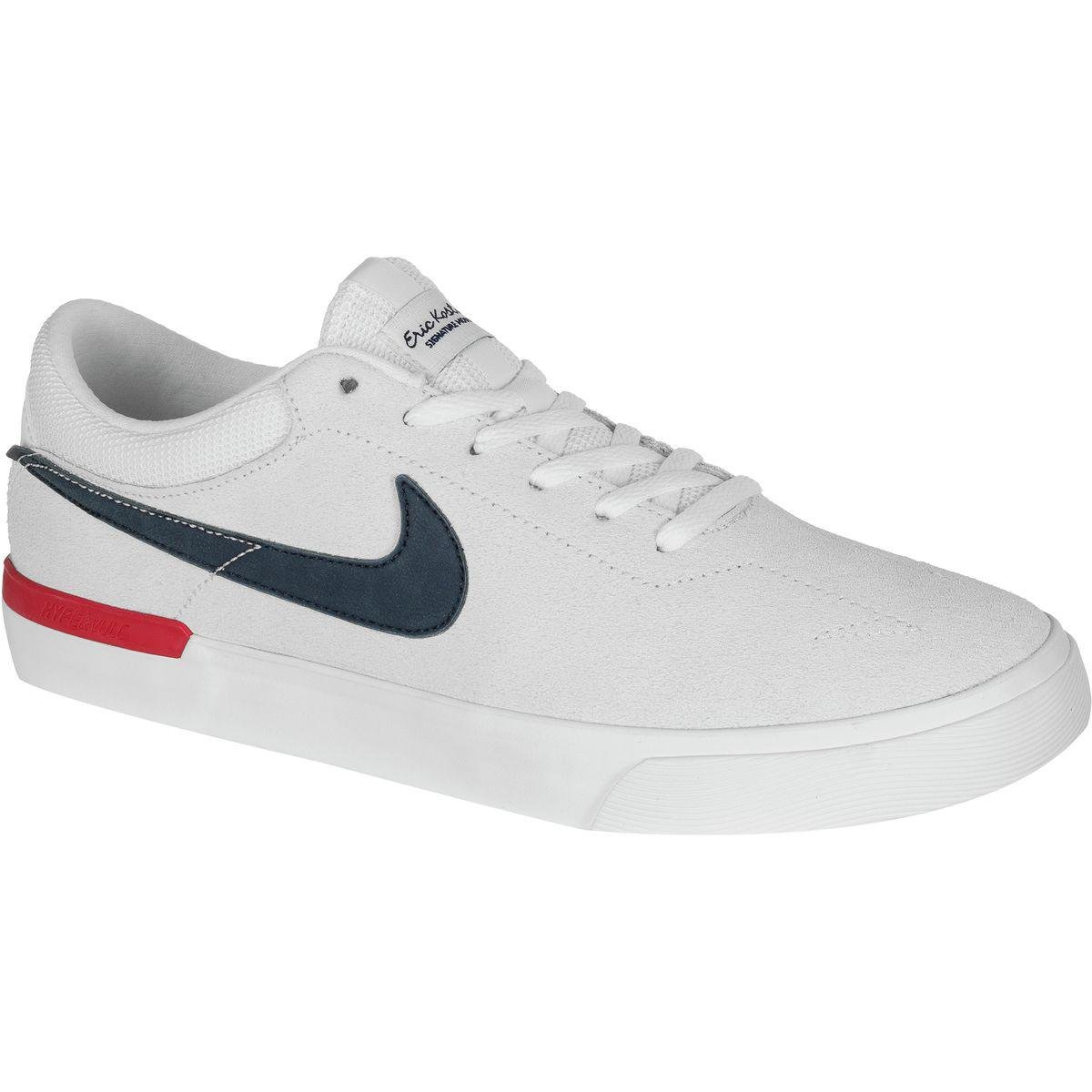 Nike Suede Sb Hypervulc Eric Koston Shoe in White for Men | Lyst