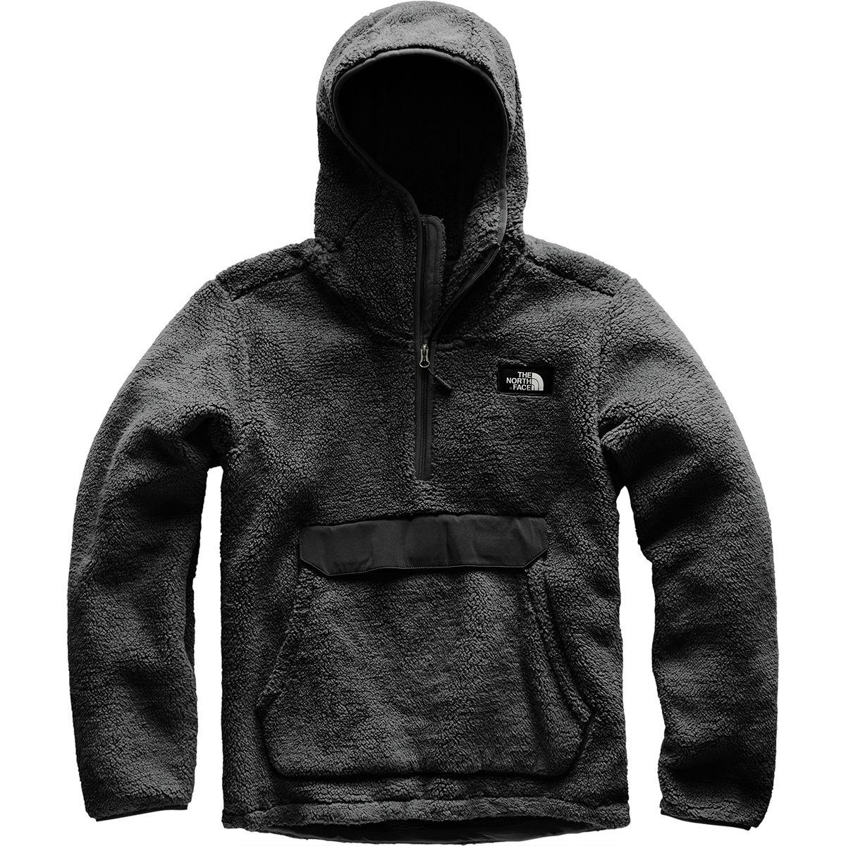 north face campshire hoodie black