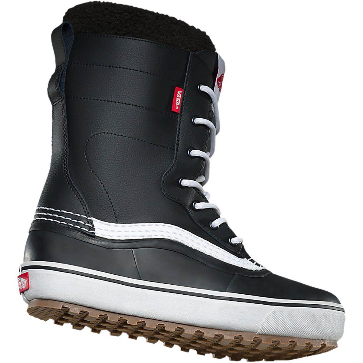 Vans Leather Remedy Snow Boot in Black 