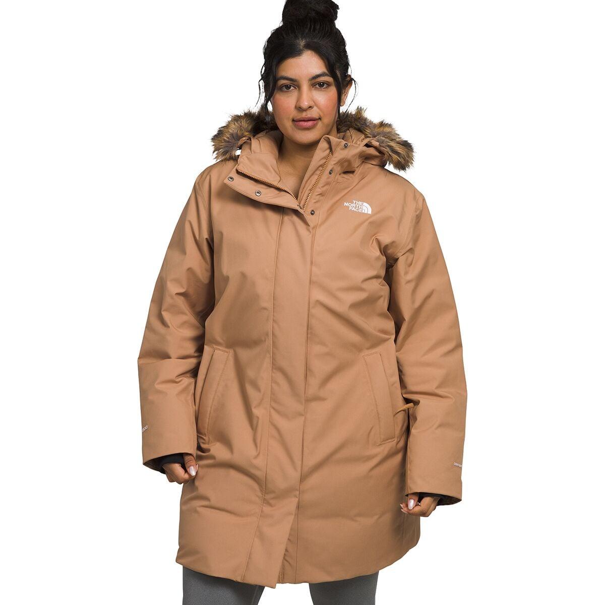 The North Face Arctic Plus Parka in Brown Lyst