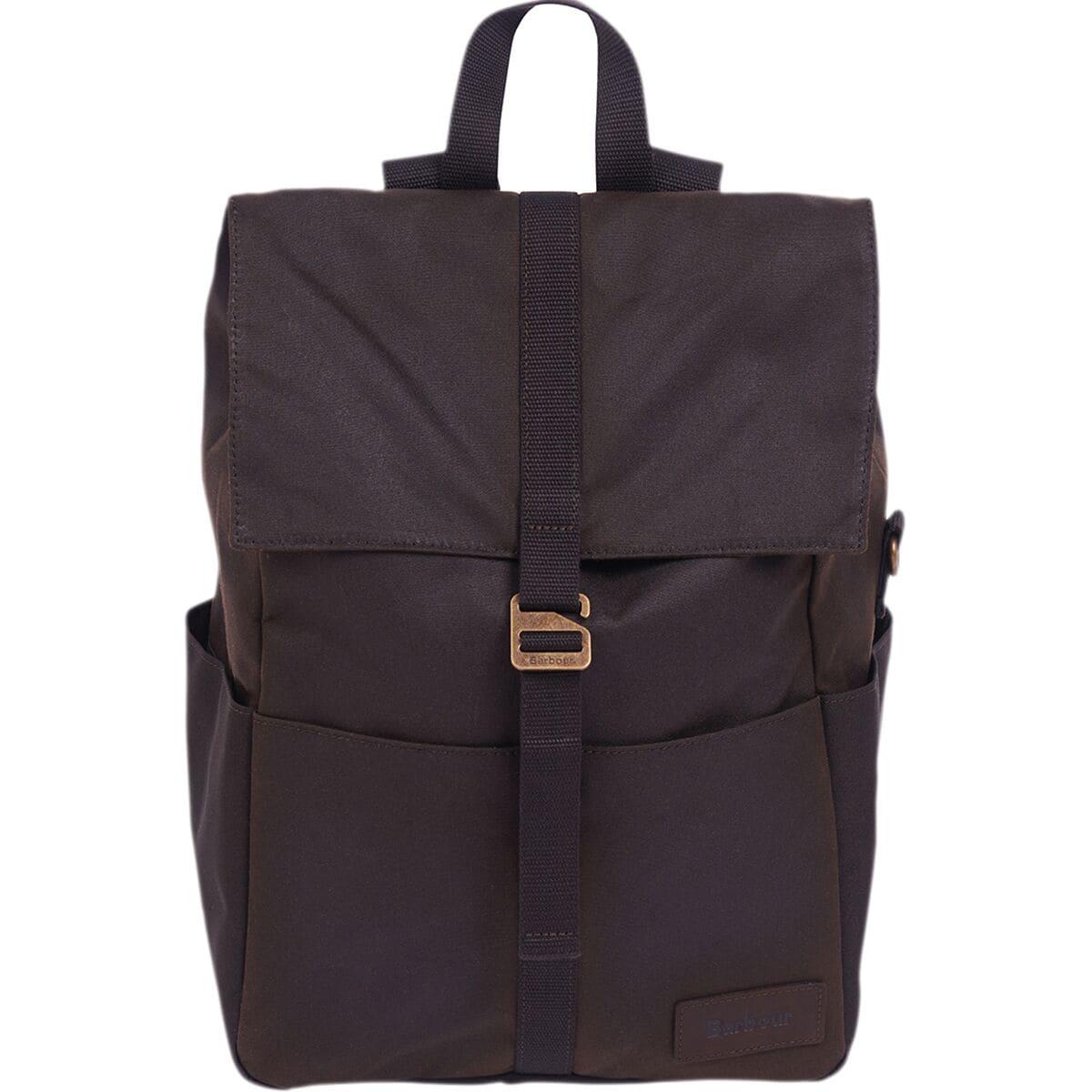 Barbour waxed discount rucksack