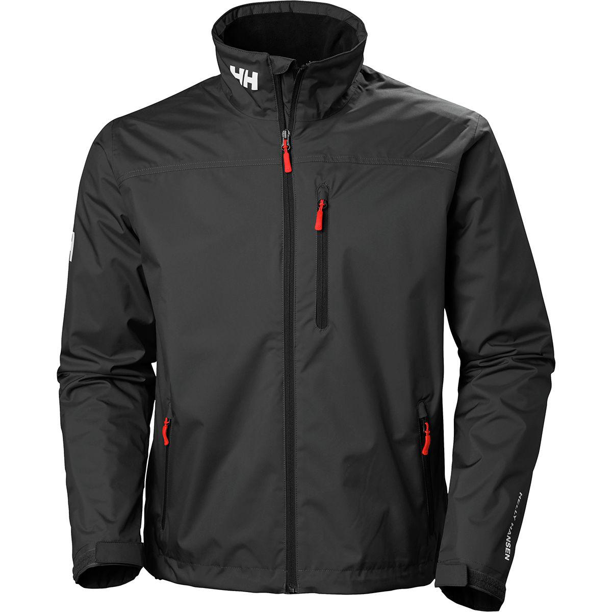 Helly Hansen Fleece Crew Midlayer Waterproof Jacket in Black for Men