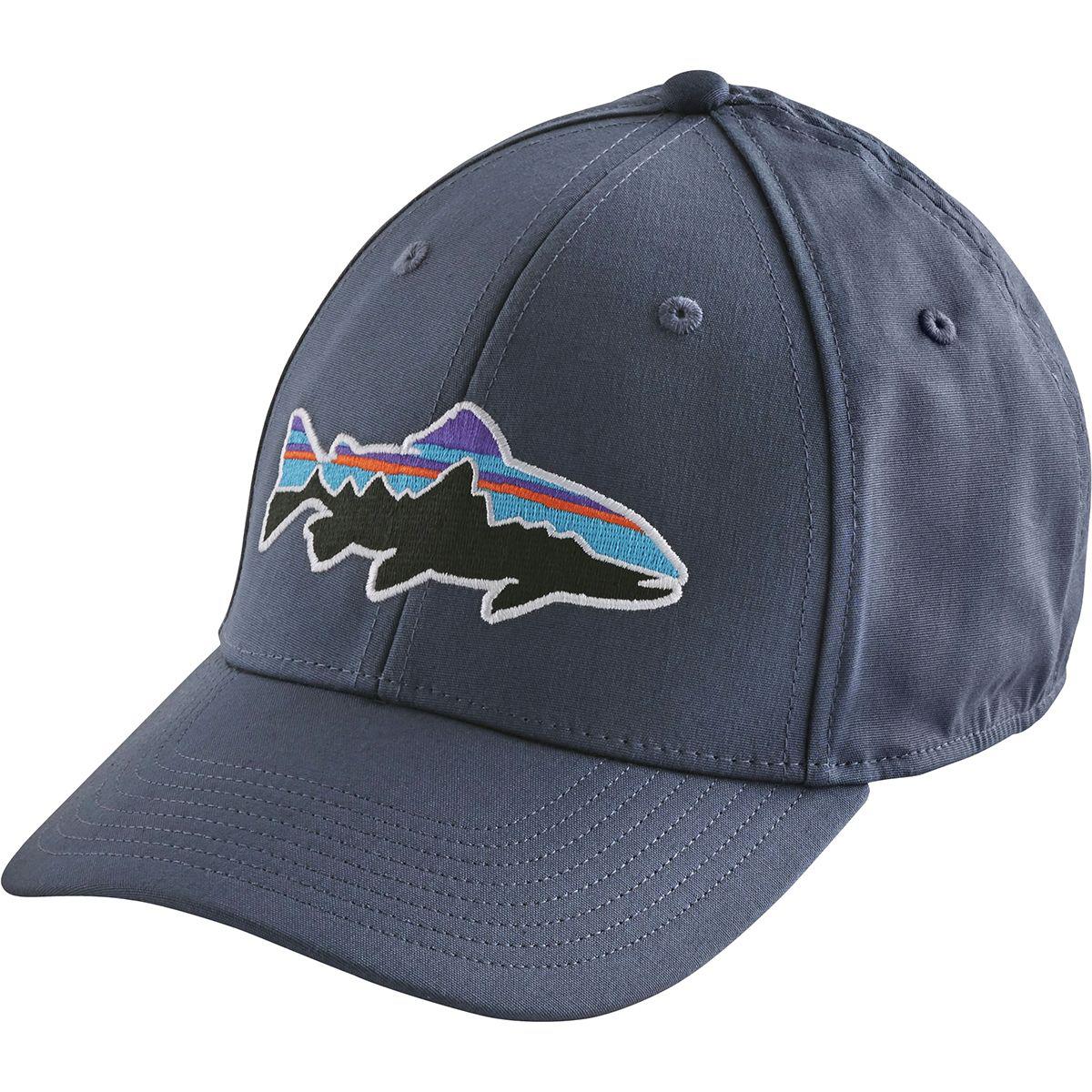 Patagonia Fitz Roy Trout Stretch Fit Hat in Blue for Men | Lyst