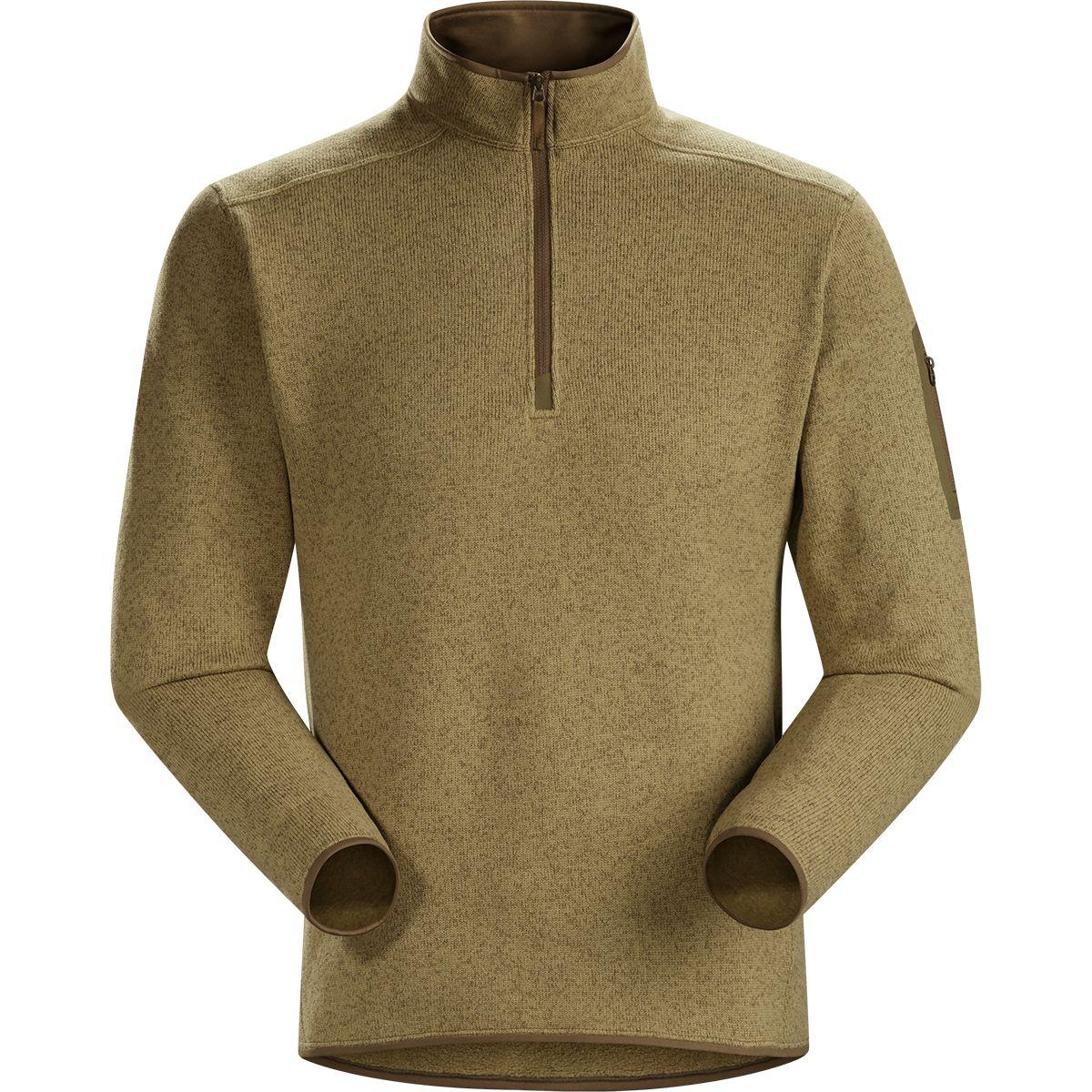 Arc'teryx Covert 1/2-zip Fleece Pullover in Green for Men - Lyst