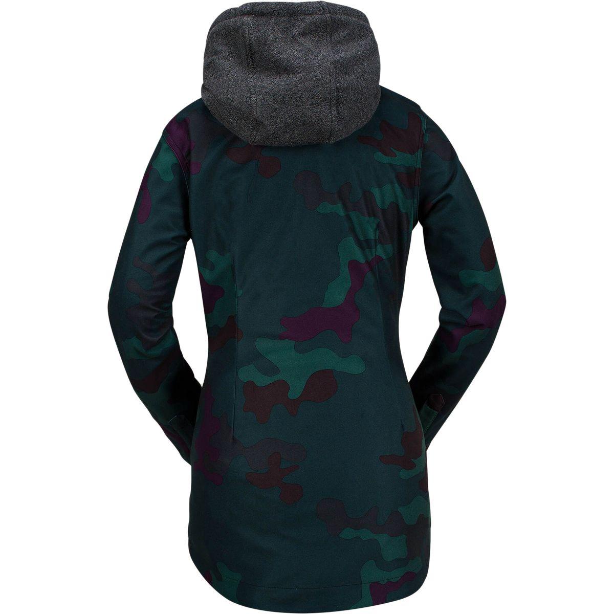 volcom circle flannel jacket