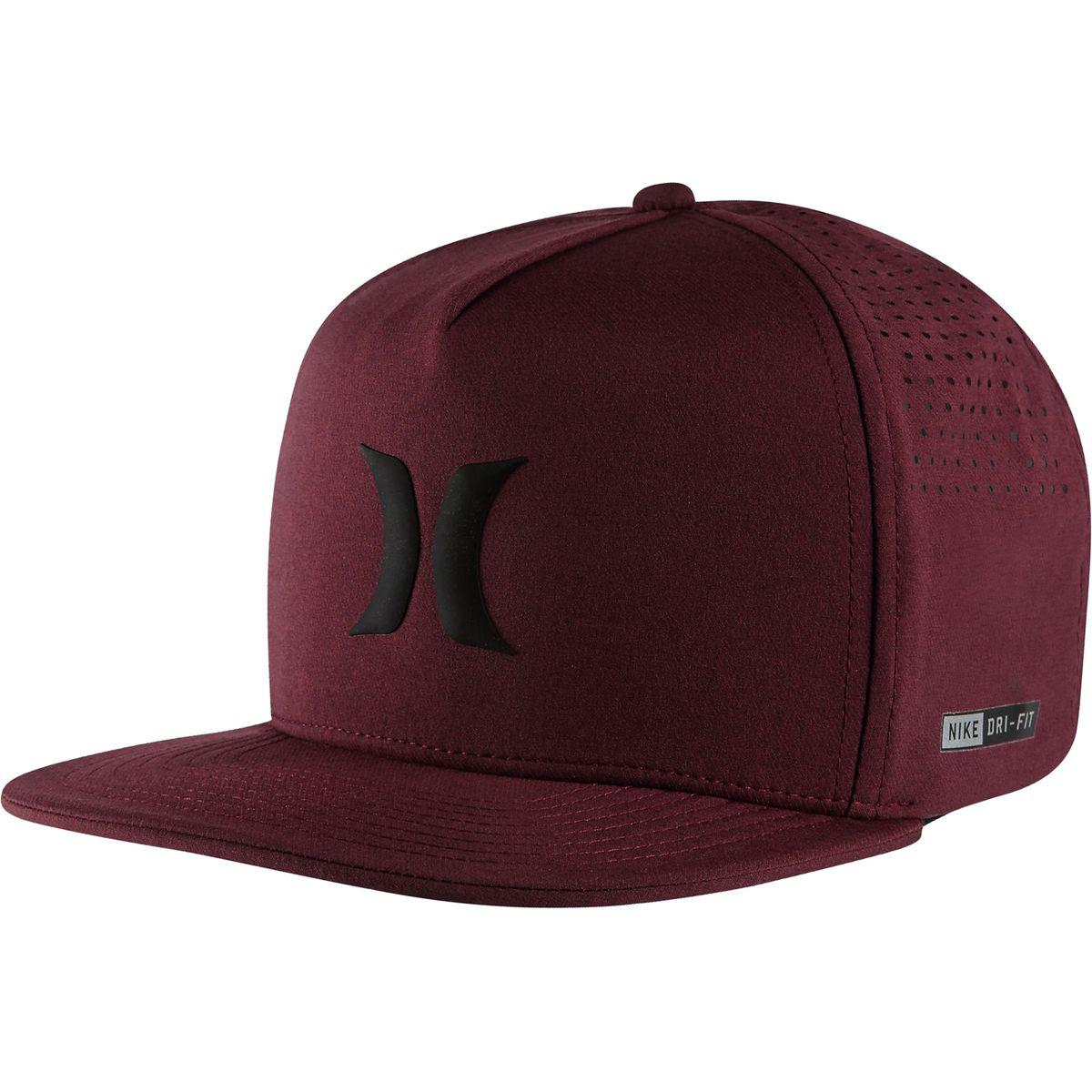 hurley snapback dri fit