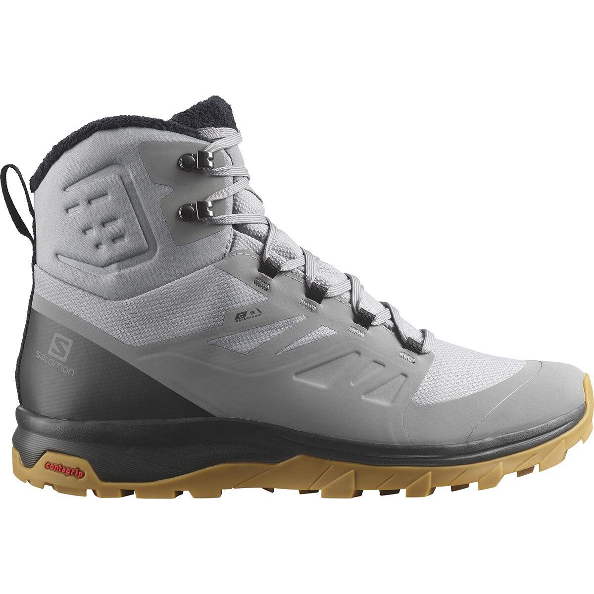 Salomon Outblast Ts Cs Wp Boot in Gray for Men | Lyst