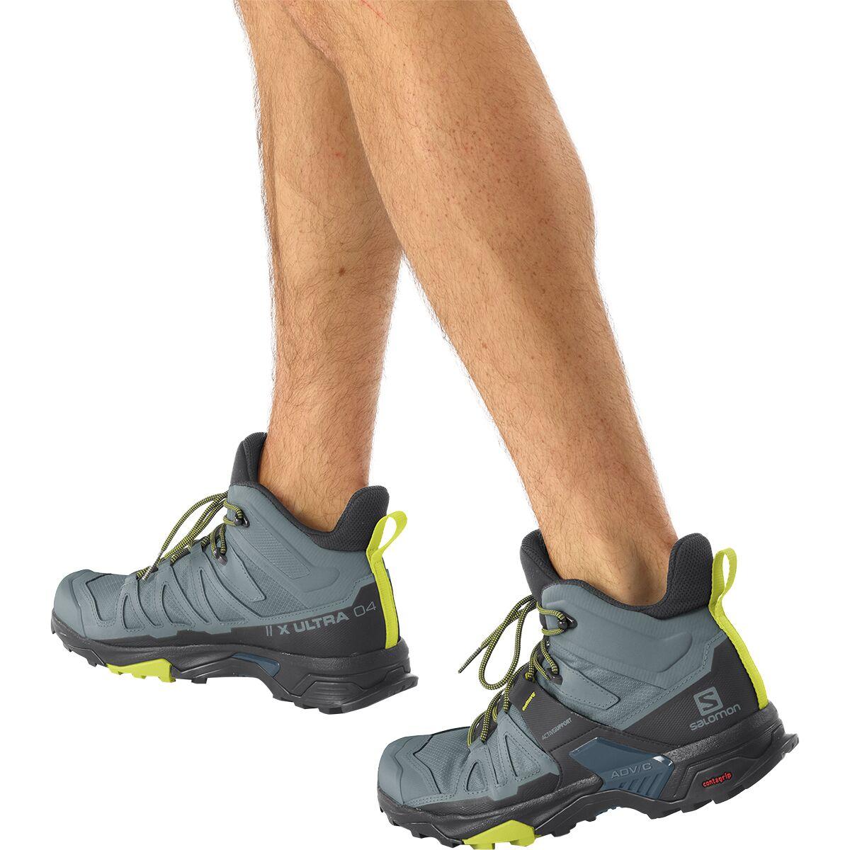 Salomon X Ultra 4 Mid Gtx Hiking Shoe in Blue for Men | Lyst