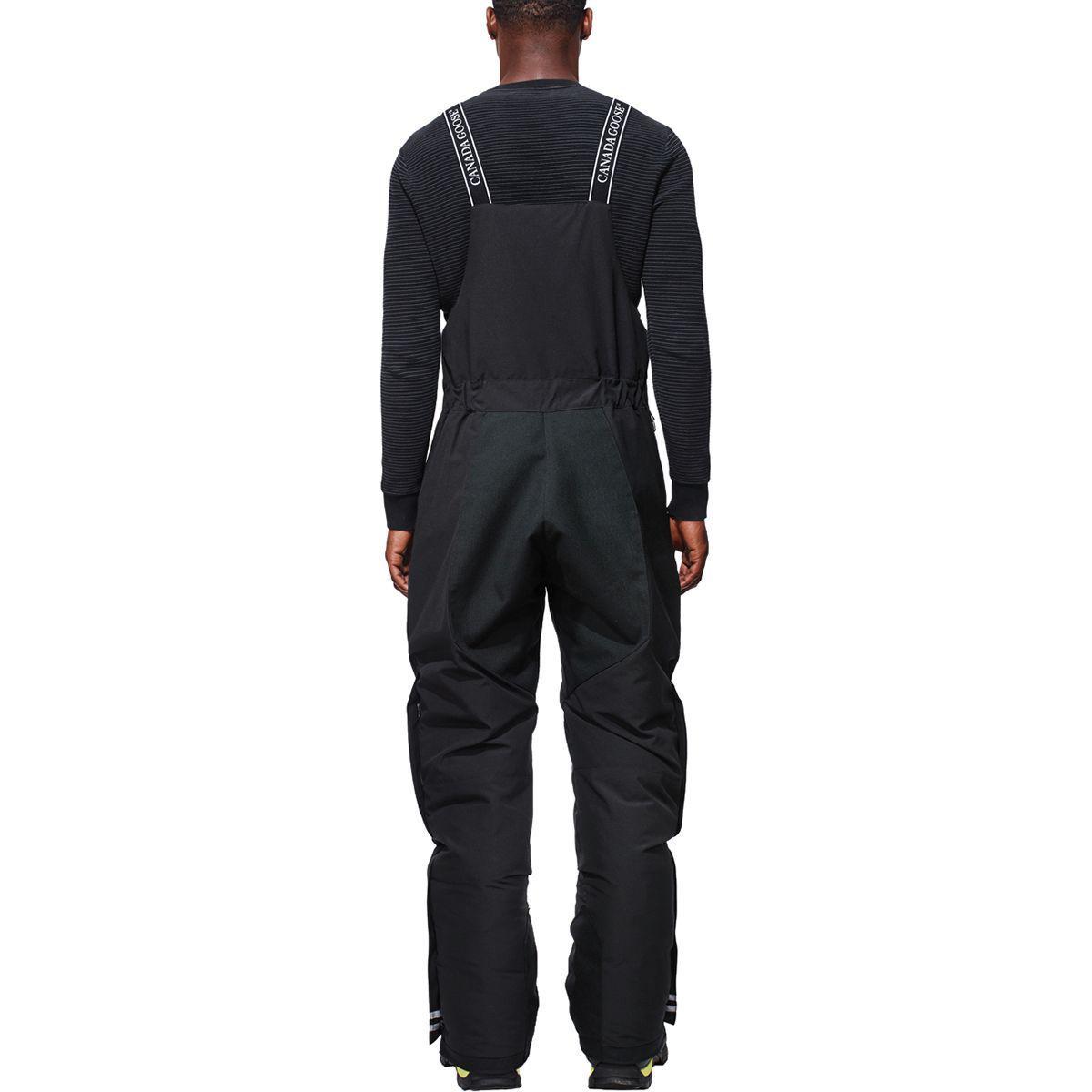 Canada Goose Goose Tundra Down Bib Overall in Black for Men - Lyst