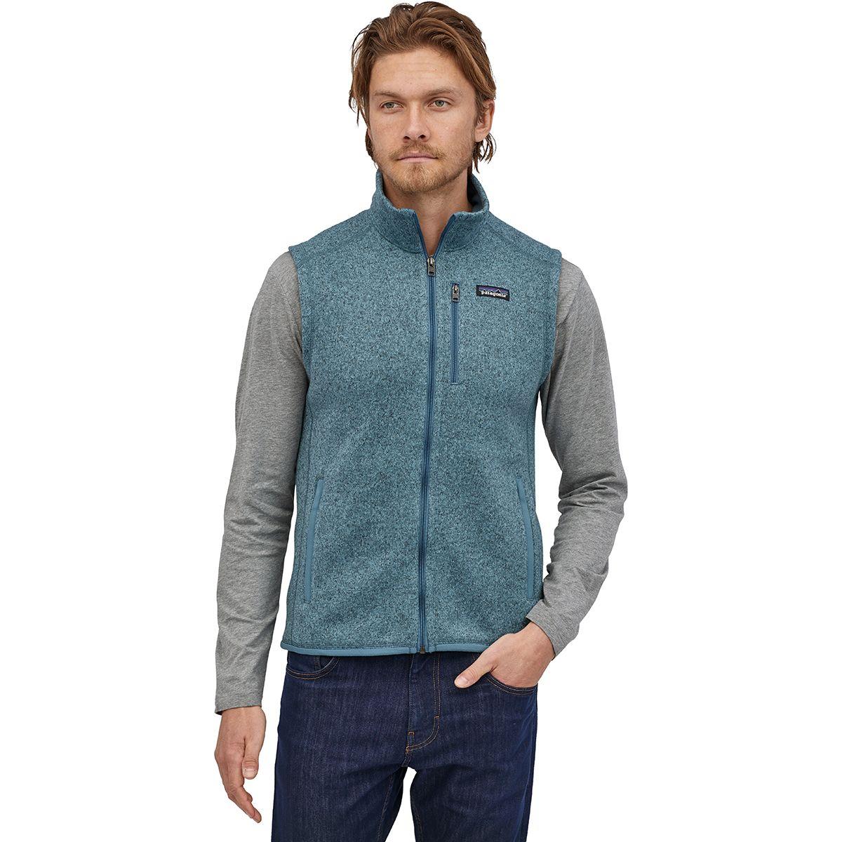 Patagonia Better Sweater Fleece Vest in Blue for Men - Lyst