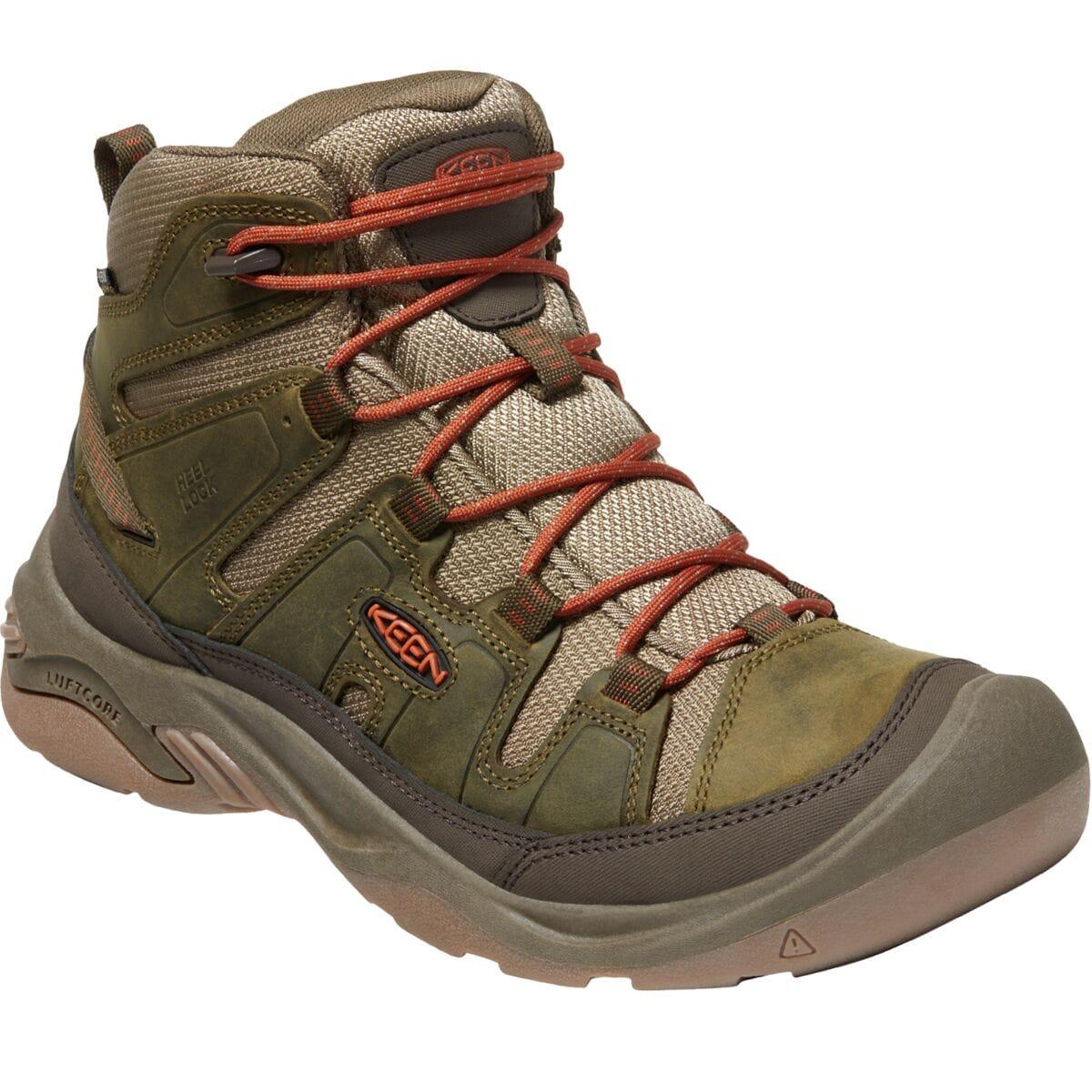 Keen Circadia Mid Waterproof Hiking Boot in Green for Men Lyst