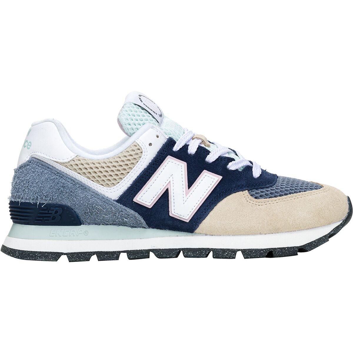 New Balance 574 Rugged Shoe in Blue for Men | Lyst