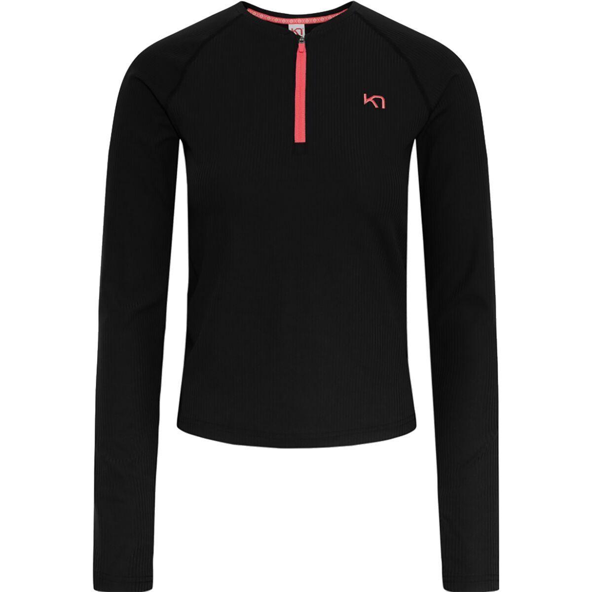 売れ筋商品|||カリトラ カットソー トップス レディース Linnea Long-Sleeve Top - Women's Black Kari Traa Linnea Long-Sleeve Top in Black | Lyst