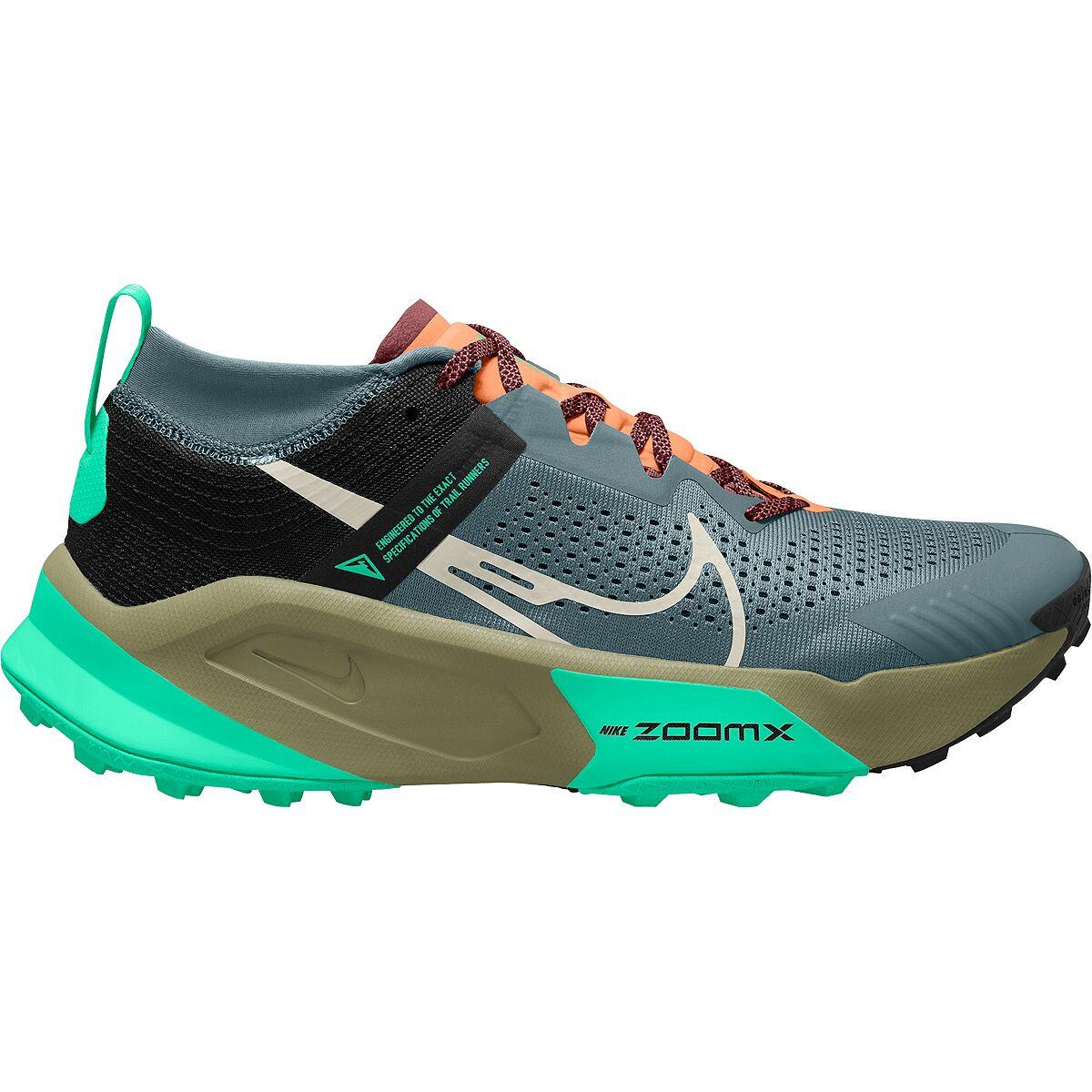 Nike Zoomx Zegama Trail Running Shoe in Green for Men Lyst