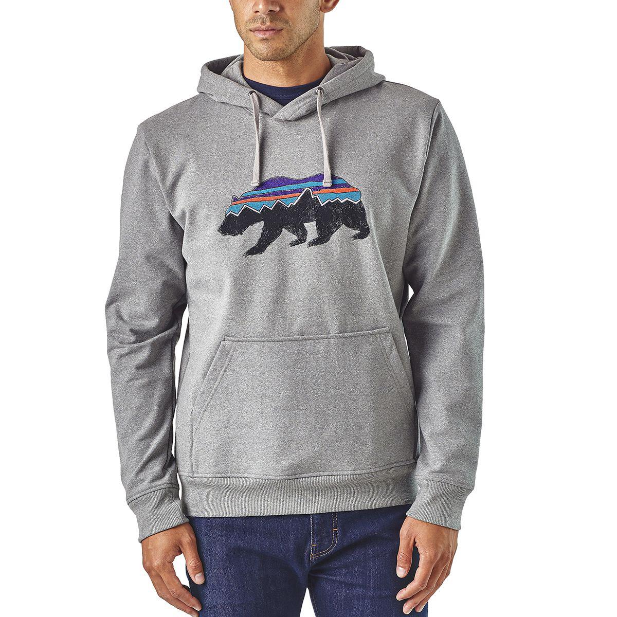 patagonia men's fitz roy bear uprisal hoodie