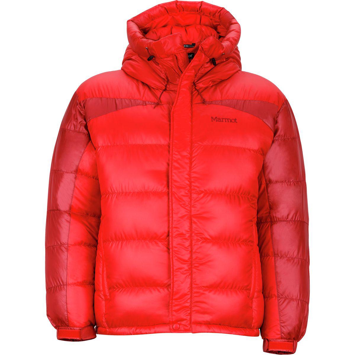 Marmot Goose Greenland Baffled Down Jacket in Red for Men - Lyst