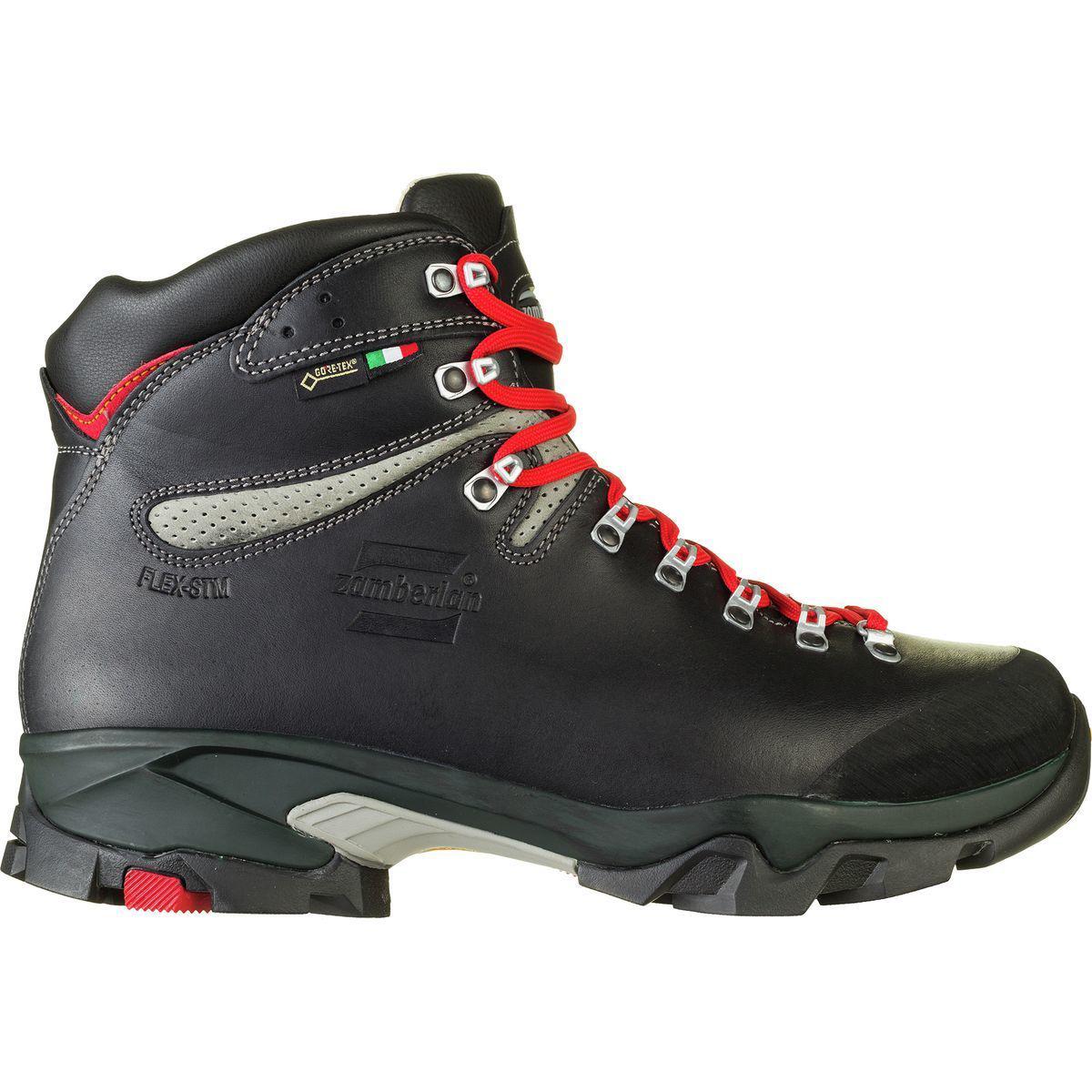 Zamberlan Leather Vioz Lux Gtx Rr Backpacking Boot in Black for Men