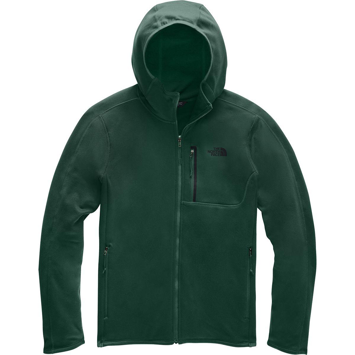 the north face green fleece jacket