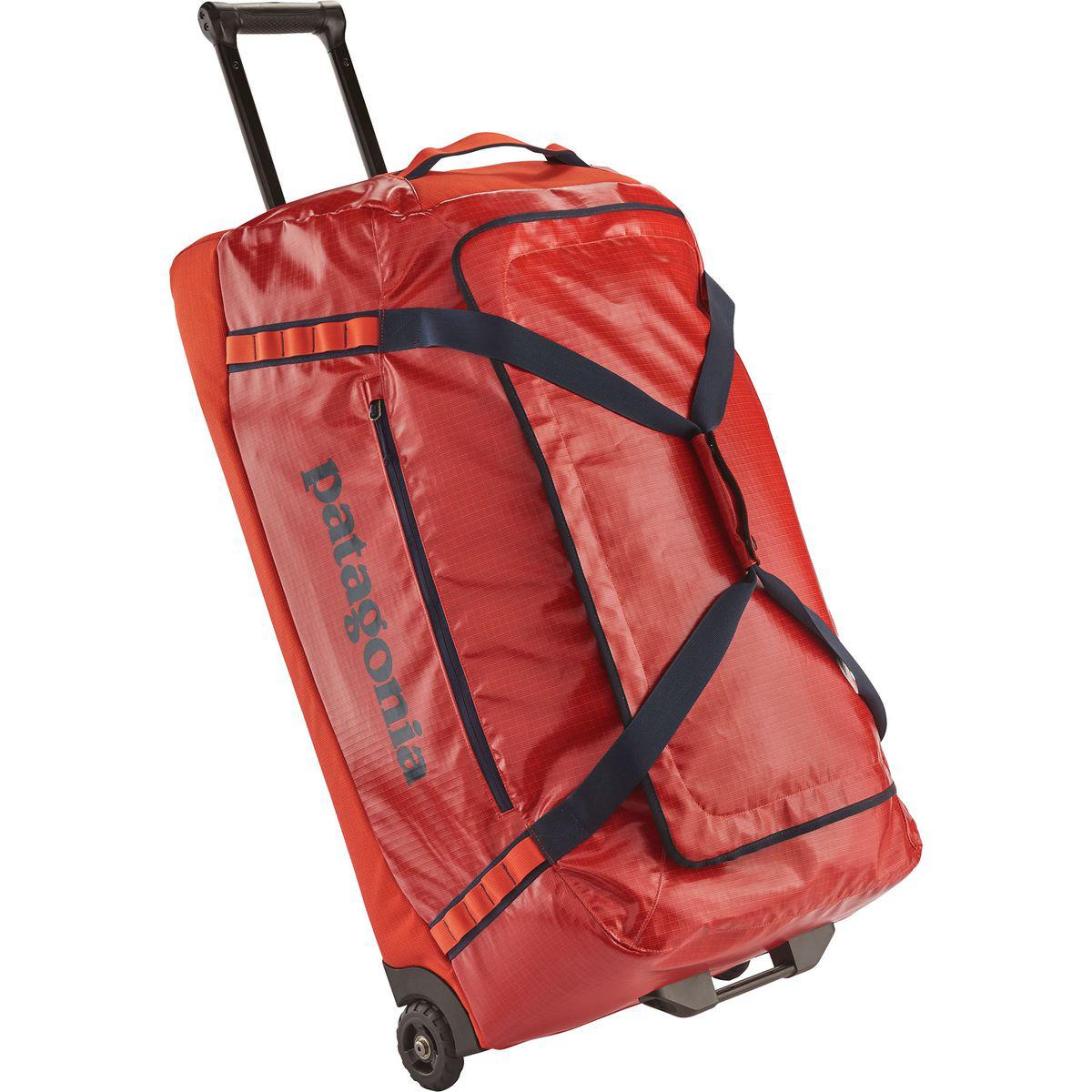 Patagonia Synthetic Black Hole 120l Wheeled Duffel in Red for Men Lyst